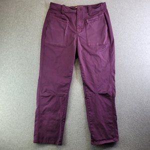 Sundance Straight Leg Pants in Plum